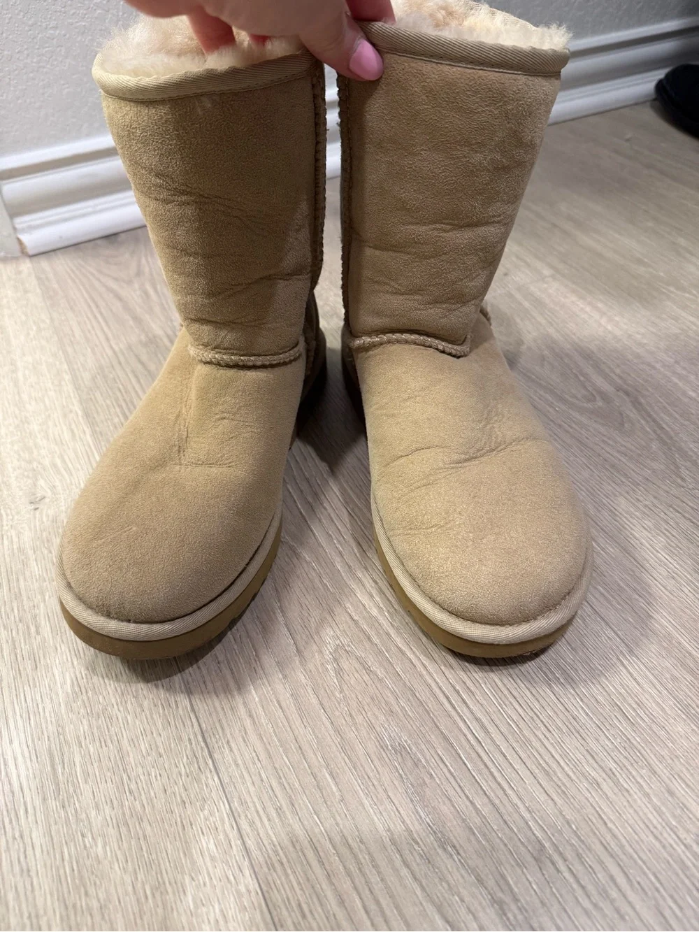UGG Classic Tan Suede Boots